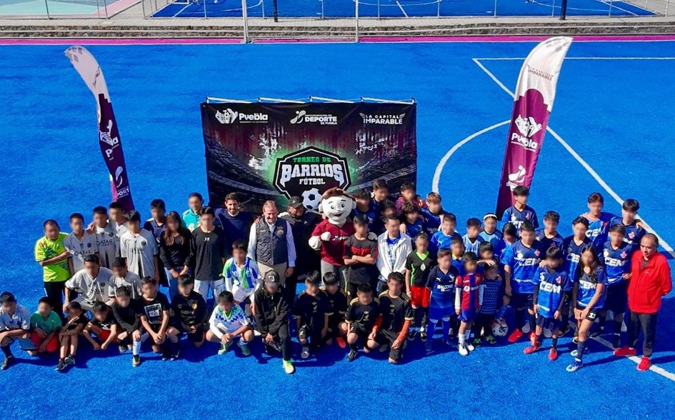 Foto: Cortesía Gobierno de Puebla capital lanza el Torneo de Barrios 2025