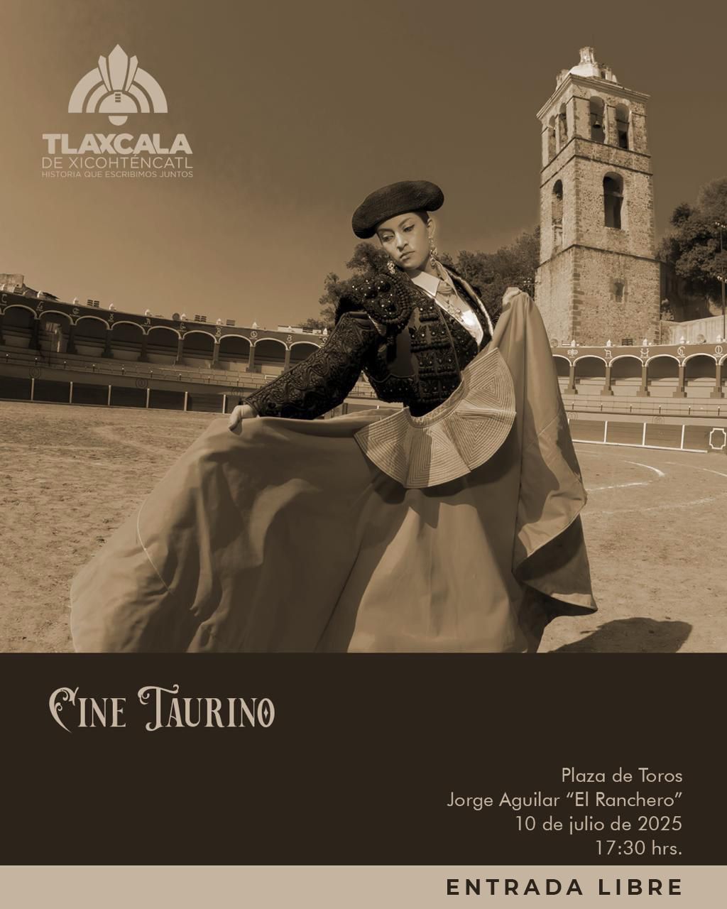 Cine gratis en la plaza Jorge Aguilar con “El Brujo de Apizaco”