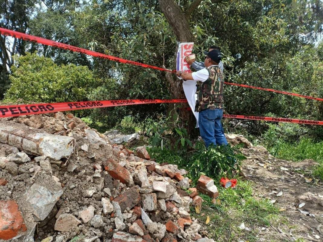 Propaet inspecciona Mazatecochco por residuos sólidos que dañan barranca local