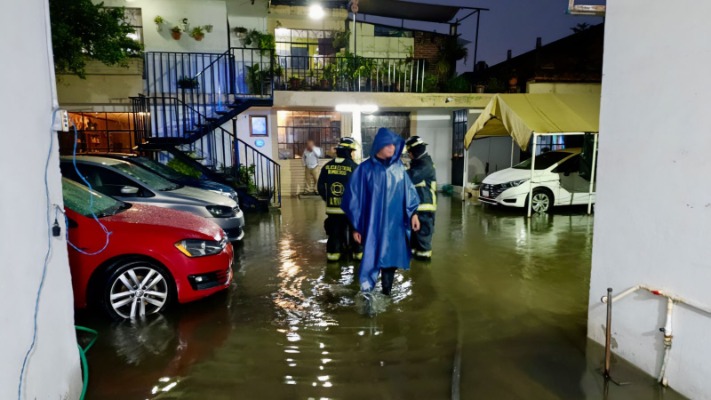 Foto: Cortesía Reportan saldo blanco en zona metropolitana de Puebla tras lluvias del sábado