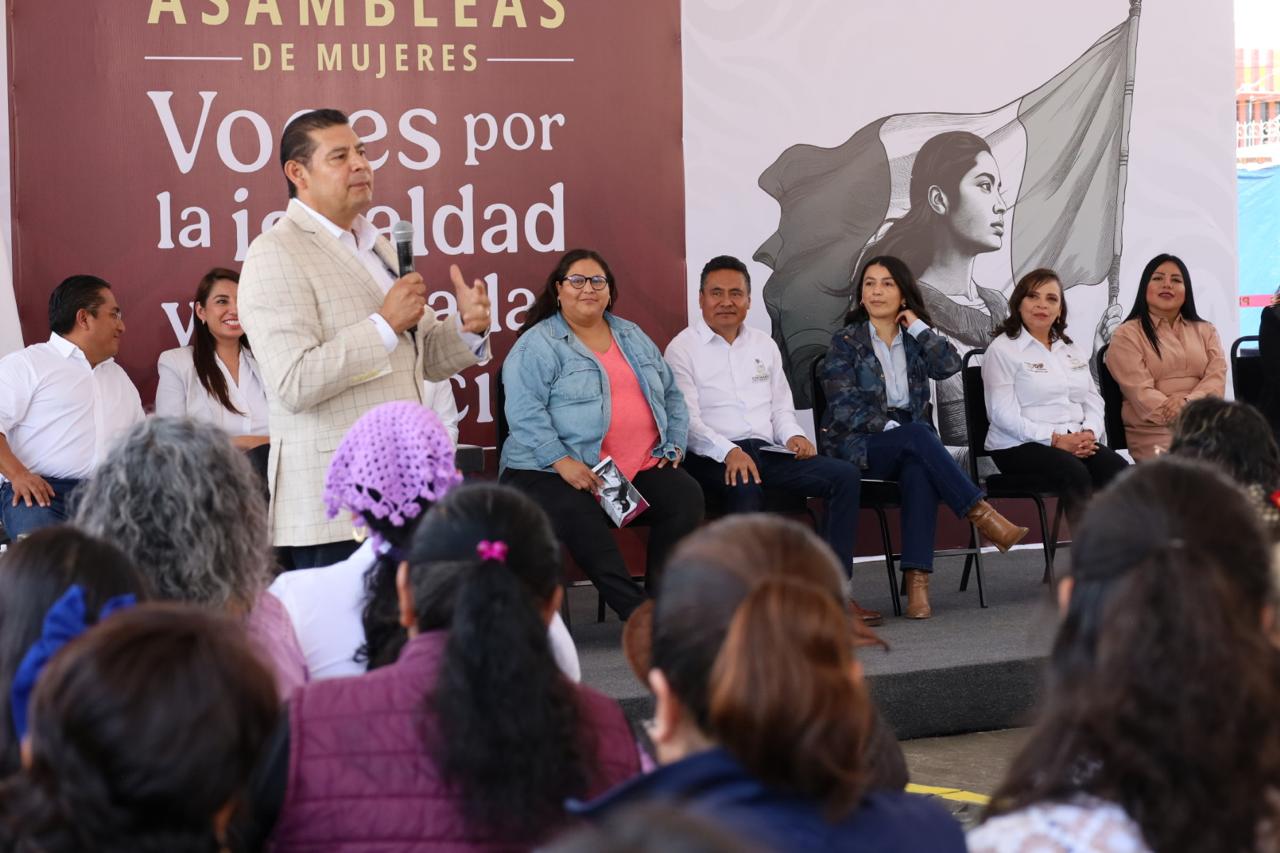 En Coronango, respeto y justicia a las mujeres no son negociables