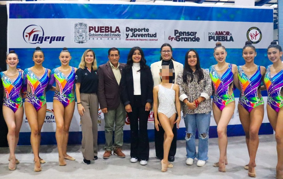 Foto: Cortesía Éxito rotundo en la Octava Copa Puebla de Gimnasia Rítmica