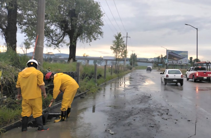 Foto: Cortesía Puebla se prepara ante lluvias con acciones preventivas coordinadas
