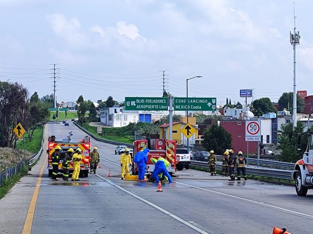 Foto: Cortesía Simulacro Metropolitano Pone a Prueba la Respuesta ante Fuga de Amoniaco en el Periférico Ecológico