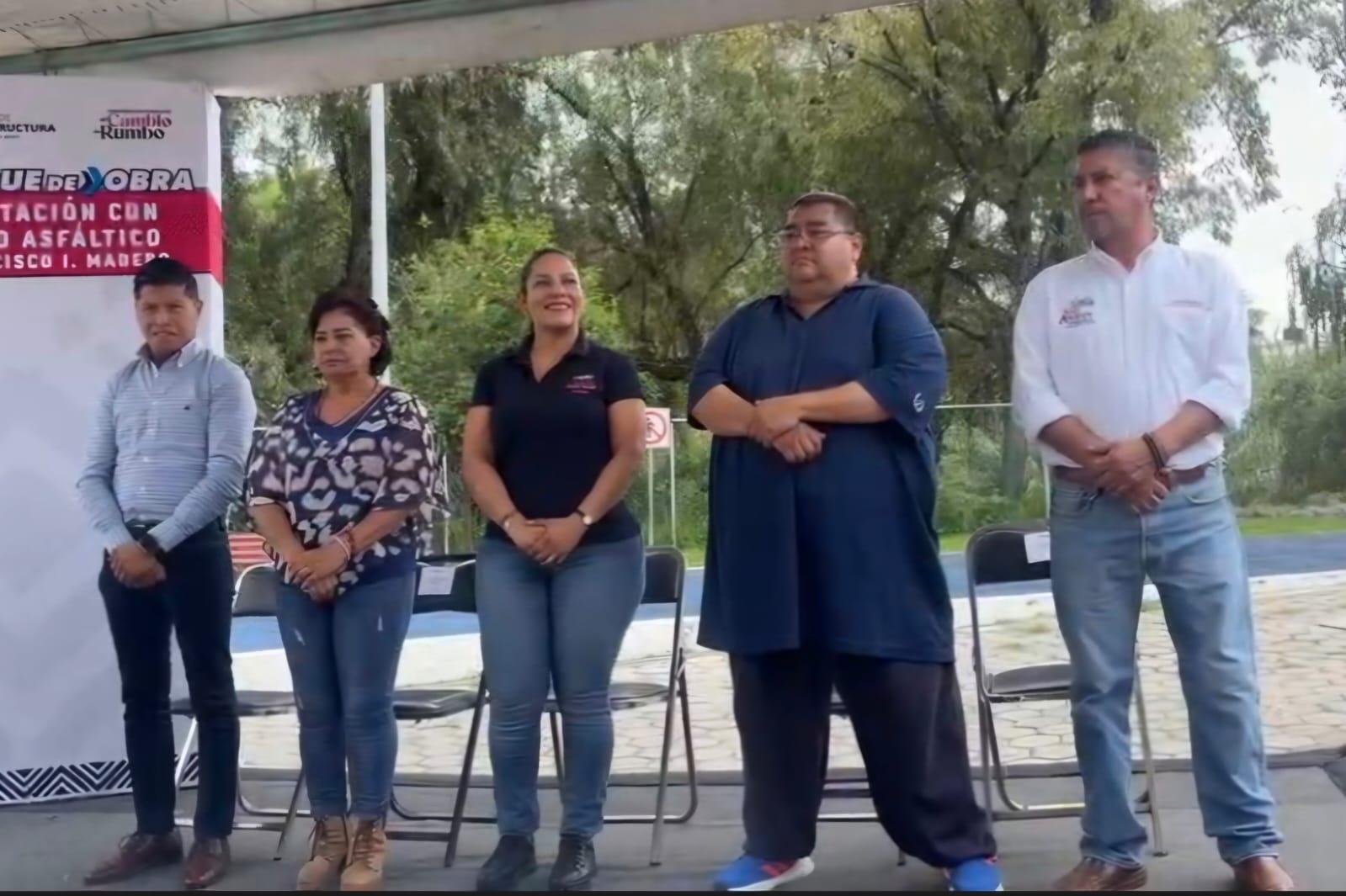 Por: Cortesía Lula Pineda Inician trabajos de modernización vial en calle Francisco I. Madero: San Andrés Cholula