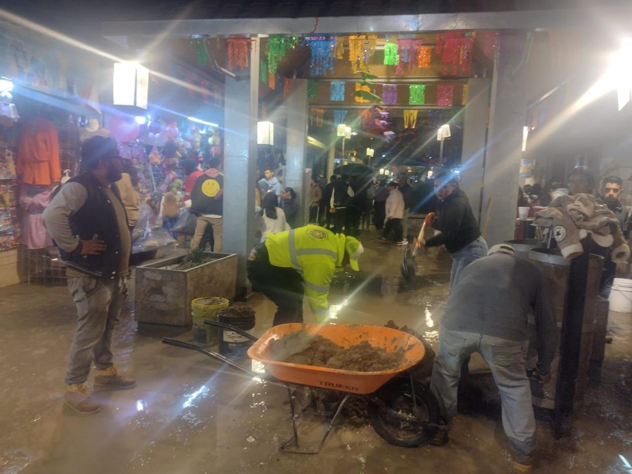 Foto: Cortesía Lluvias causan daños en Tequexquitla; CEPC atiende a familias afectadas