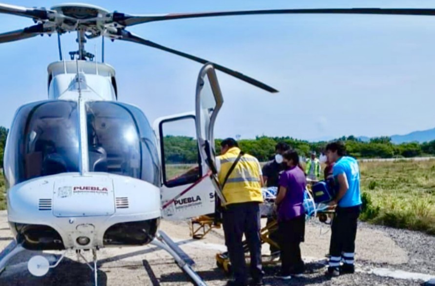 Foto: Cortesía Exitosa atención a joven oaxaqueña trasladada por SUMA a Puebla