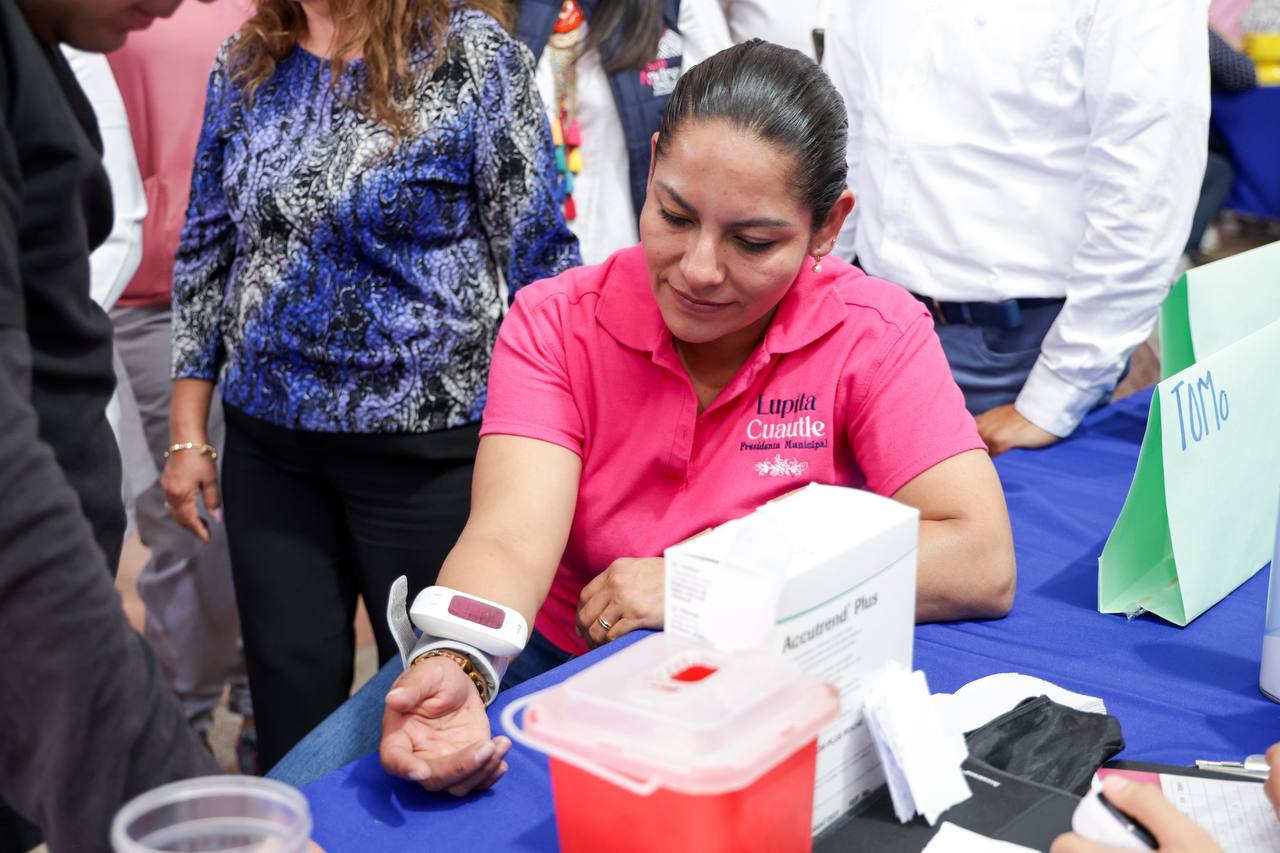 Comunicado oficial Realiza San Andrés Cholula jornada integral de salud para fomentar el bienestar