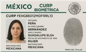 Foto: Cortesía CURP biométrica con foto y huellas será obligatoria desde 2026