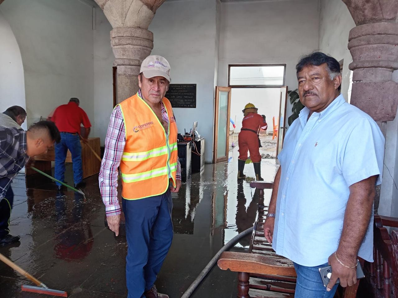 Atienden riesgos sanitarios tras lluvias en Tlaxcala y Chiautempan