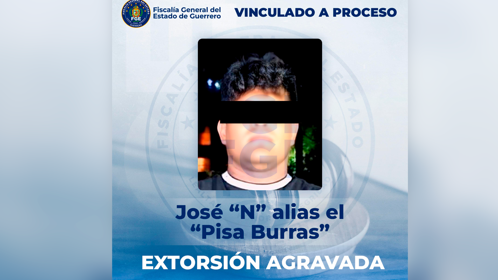 Foto: Cortesía Procesan a ‘El Pisa Burras’ por extorsión y golpizas a choferes
