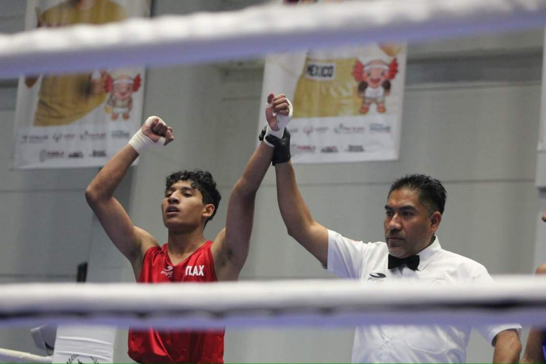 Tlaxcala brilla en boxeo de Olimpiada Nacional Conade 2025 con tres triunfos