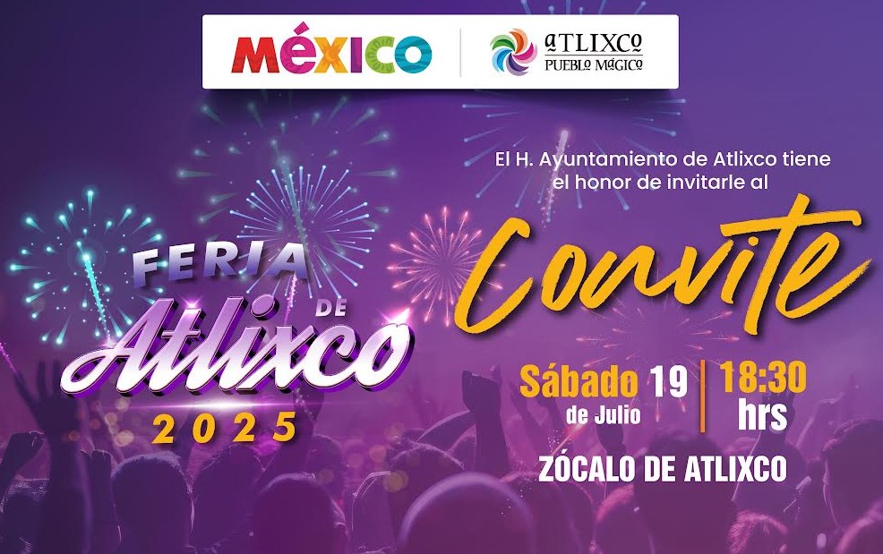 Foto: Cortesía Atlixco da inicio a su feria 2025 con un despliegue de cultura y alegría