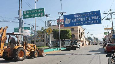 Comerciantes acusan a edil de San Pablo del Monte de proteger criminales
