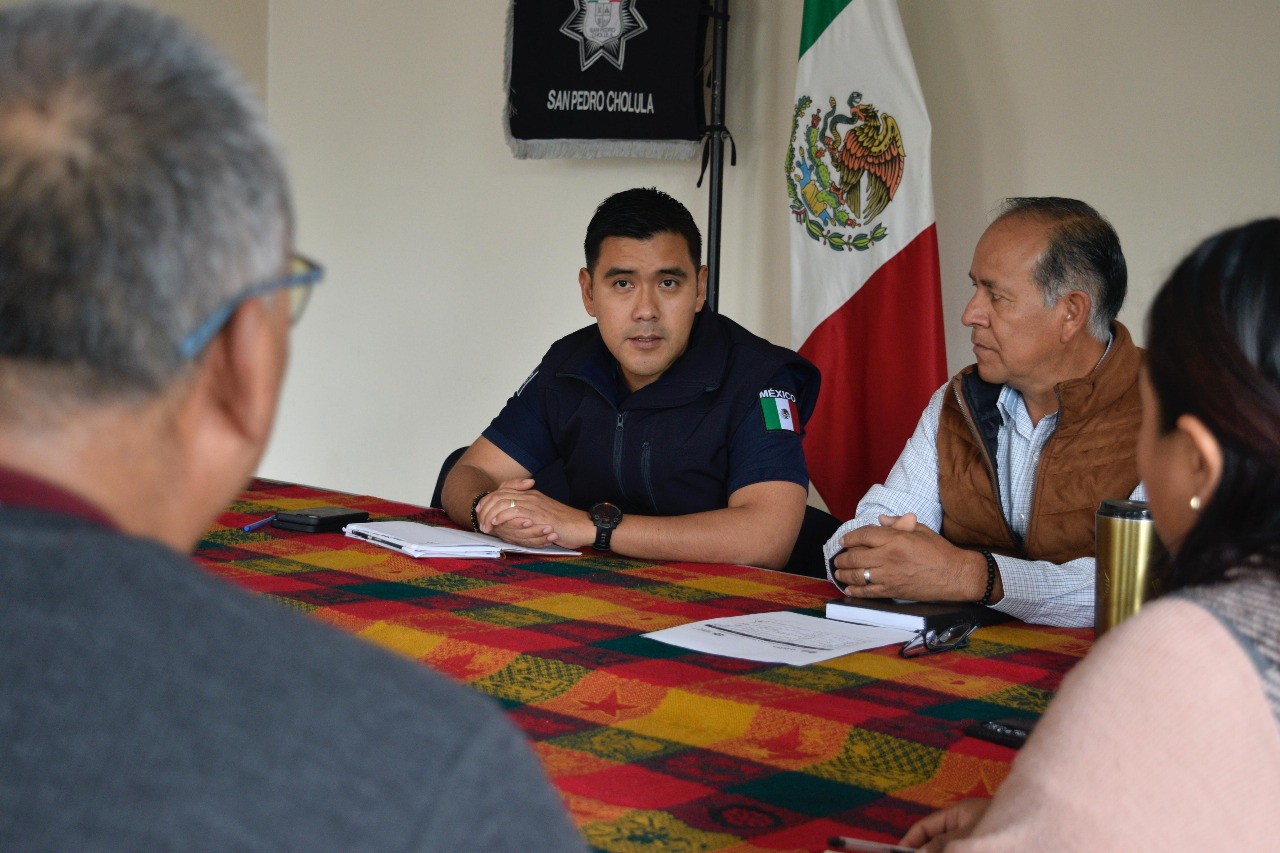 Refuerzan vigilancia en zonas limítrofes de Santa Bárbara Almoloya a través de Mesa de Seguridad