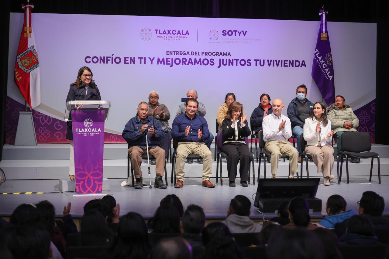 Subsidio de 40 mil pesos beneficiará a 250 familias en Tlaxcala