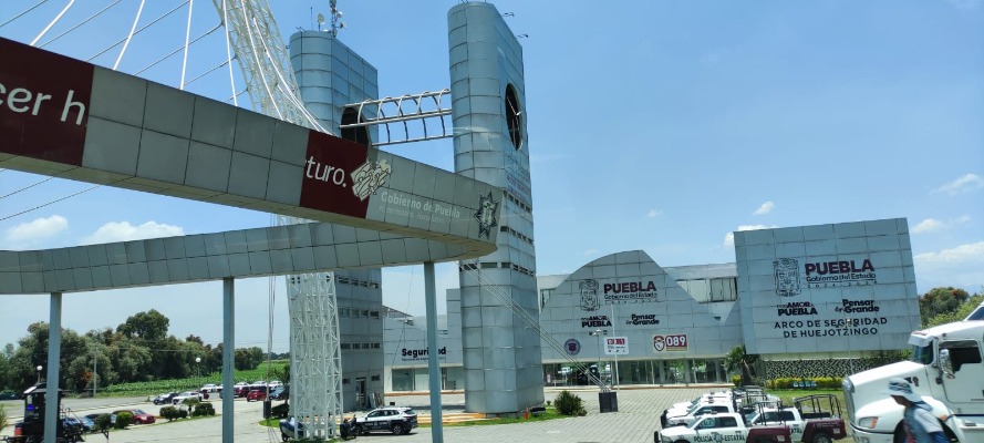 Foto: Cortesía Arcos de seguridad de Moreno Valle son inservibles para labor de Policía Estatal