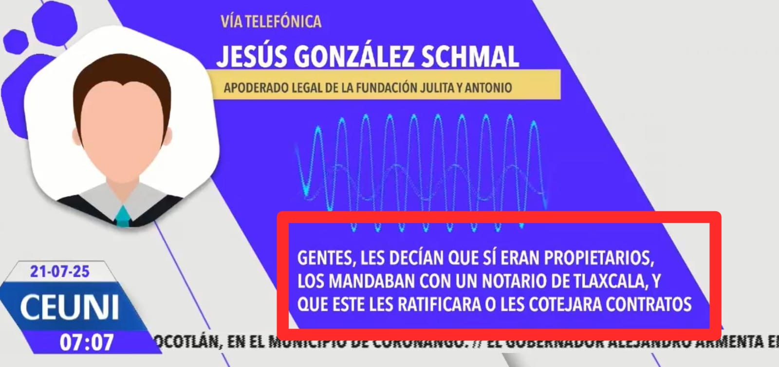 Notario tlaxcalteca habría colaborado en invasión de predios en Covadonga, Puebla