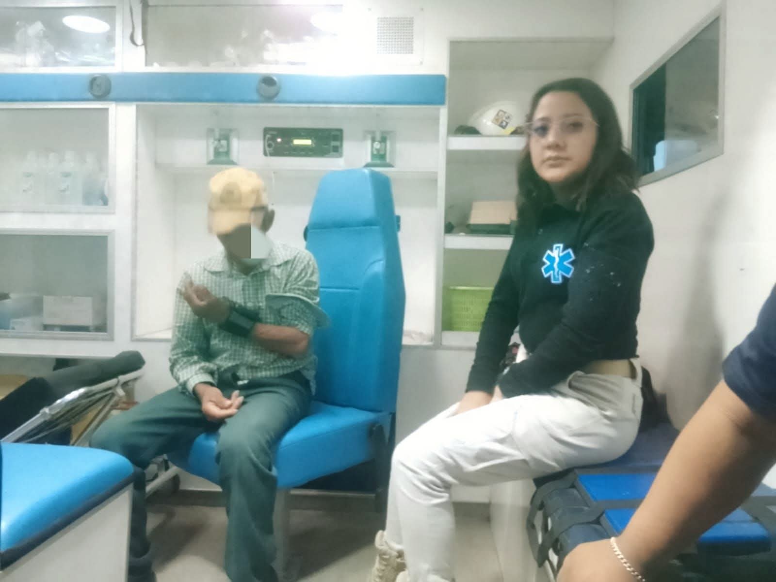 Auxilia Policía de Zacatelco a adulto mayor a regresar a su domicilio