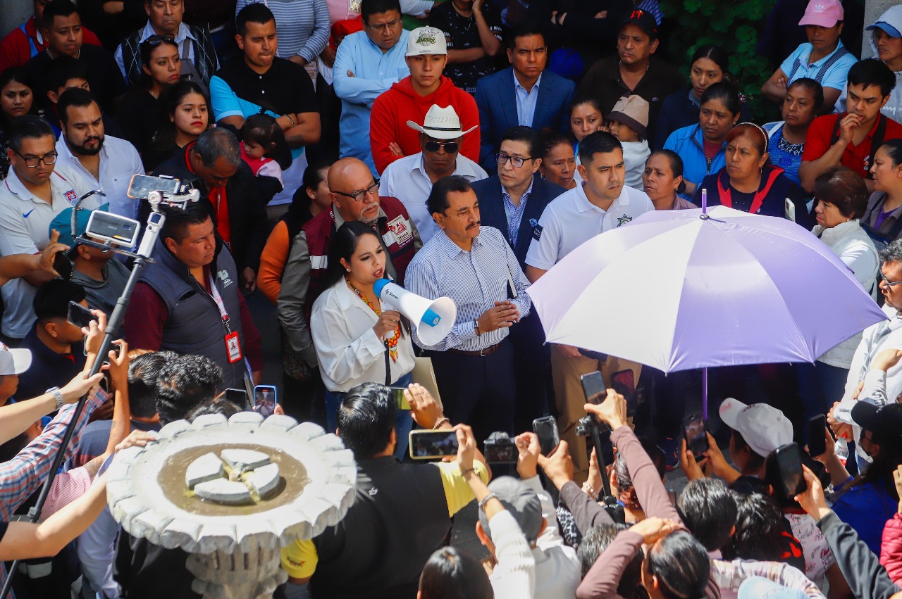 Comunicado oficial Soluciones puntuales, vigilancia reforzada y certeza jurídica: respuesta firme de Tonantzin Fernández a comerciantes del mercado Cosme del Razo