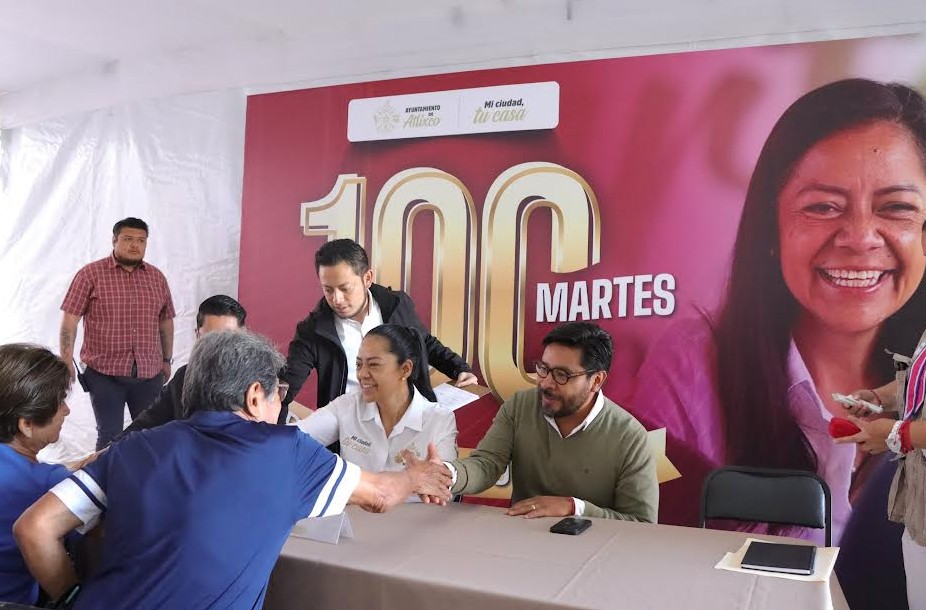 Foto: Cortesía Ariadna Ayala celebra 100 Martes Ciudadanos en Atlixco