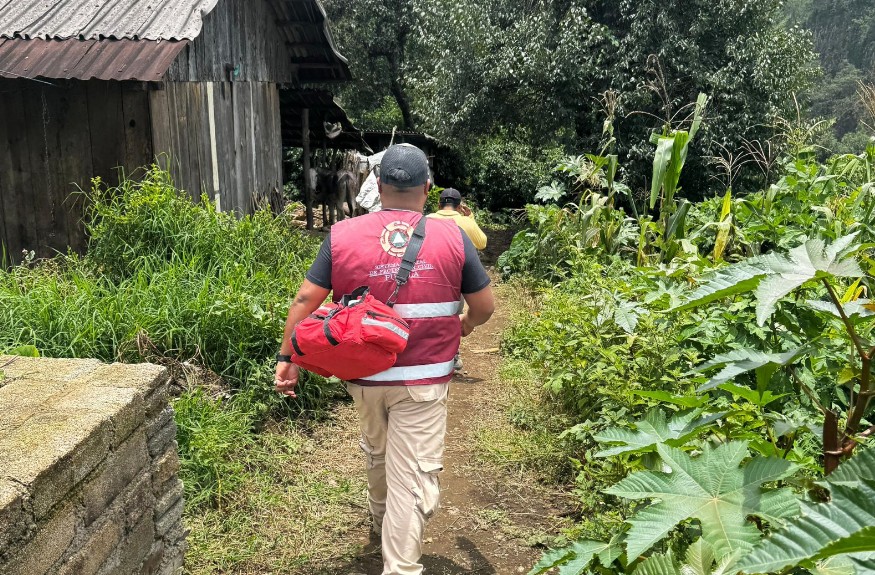 Foto: Cortesía Emergencia por deslizamiento en Zempoala, Chiconcuautla