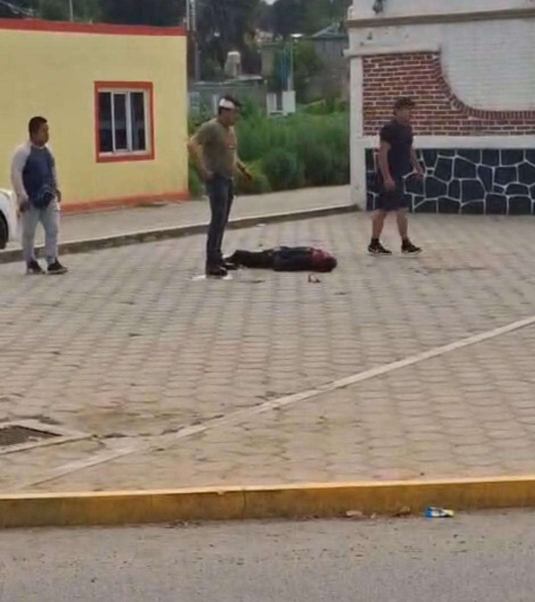 Foto: Cortesía Rescatan a dos presuntos ladrones de ser linchados en límites de Texoloc y Nativitas