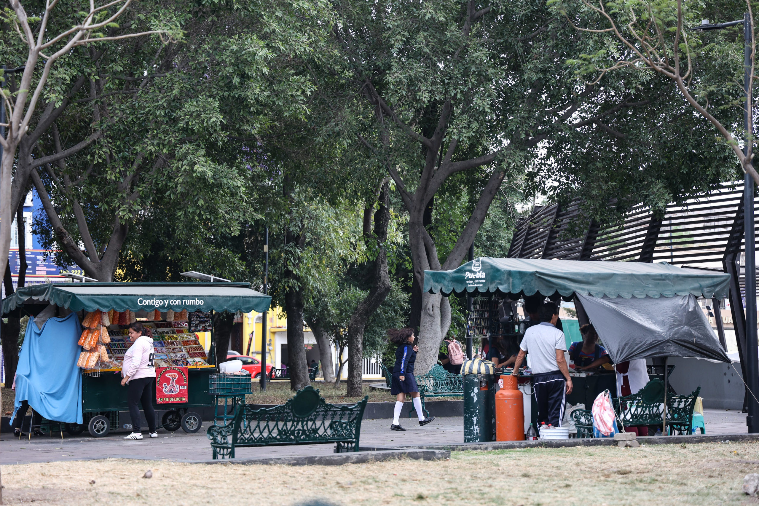Foto: Cortesía Ayuntamiento de Puebla habilitará espacios temporales para comerciantes informales en parques y mercados