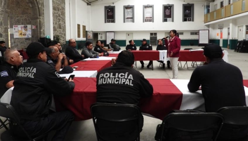 Se capacita Policía de Yauhquemehcan en materia de género