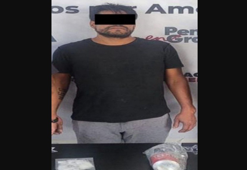 Foto: Cortesía Detenido por posesión de droga en la colonia Benito Juárez