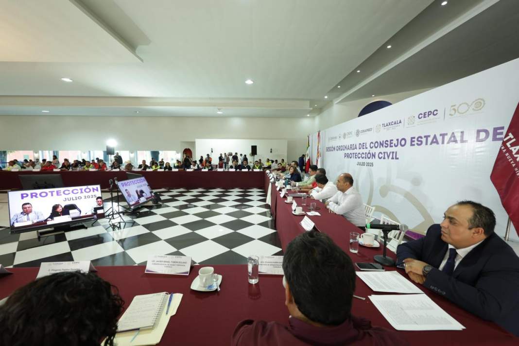 Tlaxcala refuerza prevención ante lluvias con nuevo Atlas de Riesgo y apoyo municipal