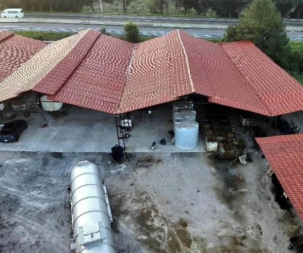 Foto: Cortesía Aseguran bodega con huachicol cerca de Tres Marías en Morelos