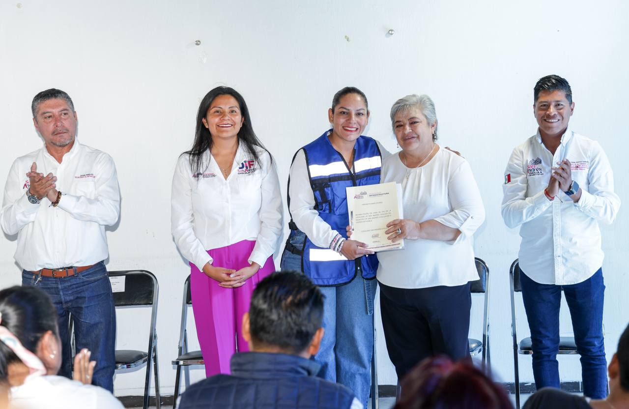 Comunicado oficial Inicia Ayuntamiento de San Andrés Cholula rehabilitación de "Casa de Día"