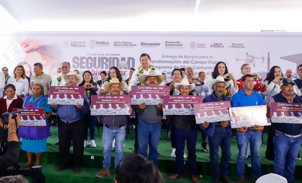 Foto: Cortesía Impulsan la soberanía alimentaria con apoyos a más de 2 mil productores