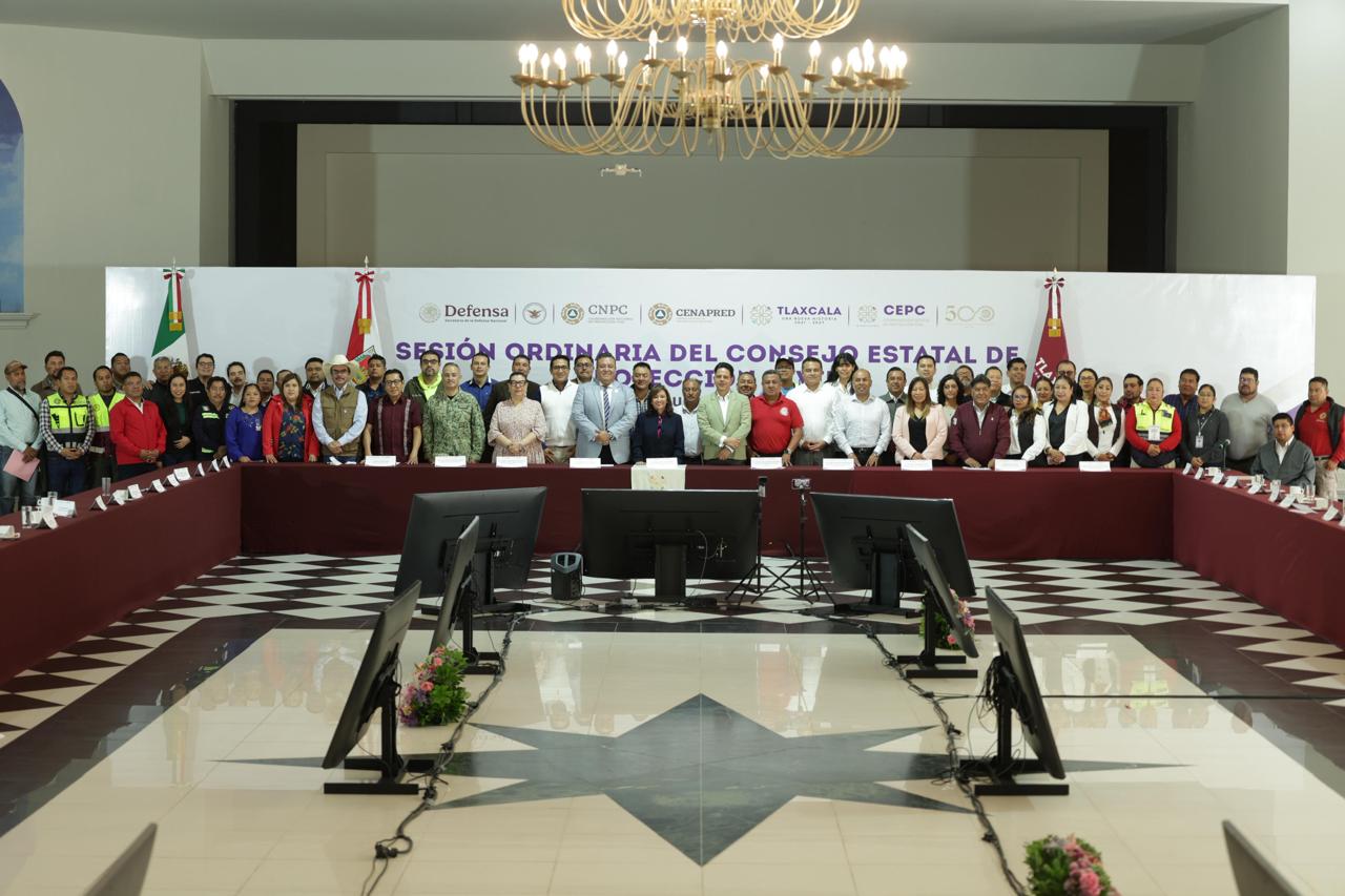 Tlaxcala refuerza prevención por lluvias con nuevo Atlas de Riesgo