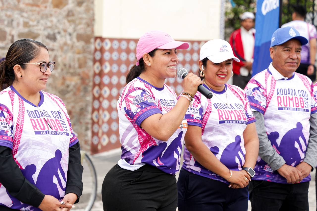 Comunicado oficial Promueve San Andrés Cholula la actividad física con la 3ra Rodada con Rumbo 2025