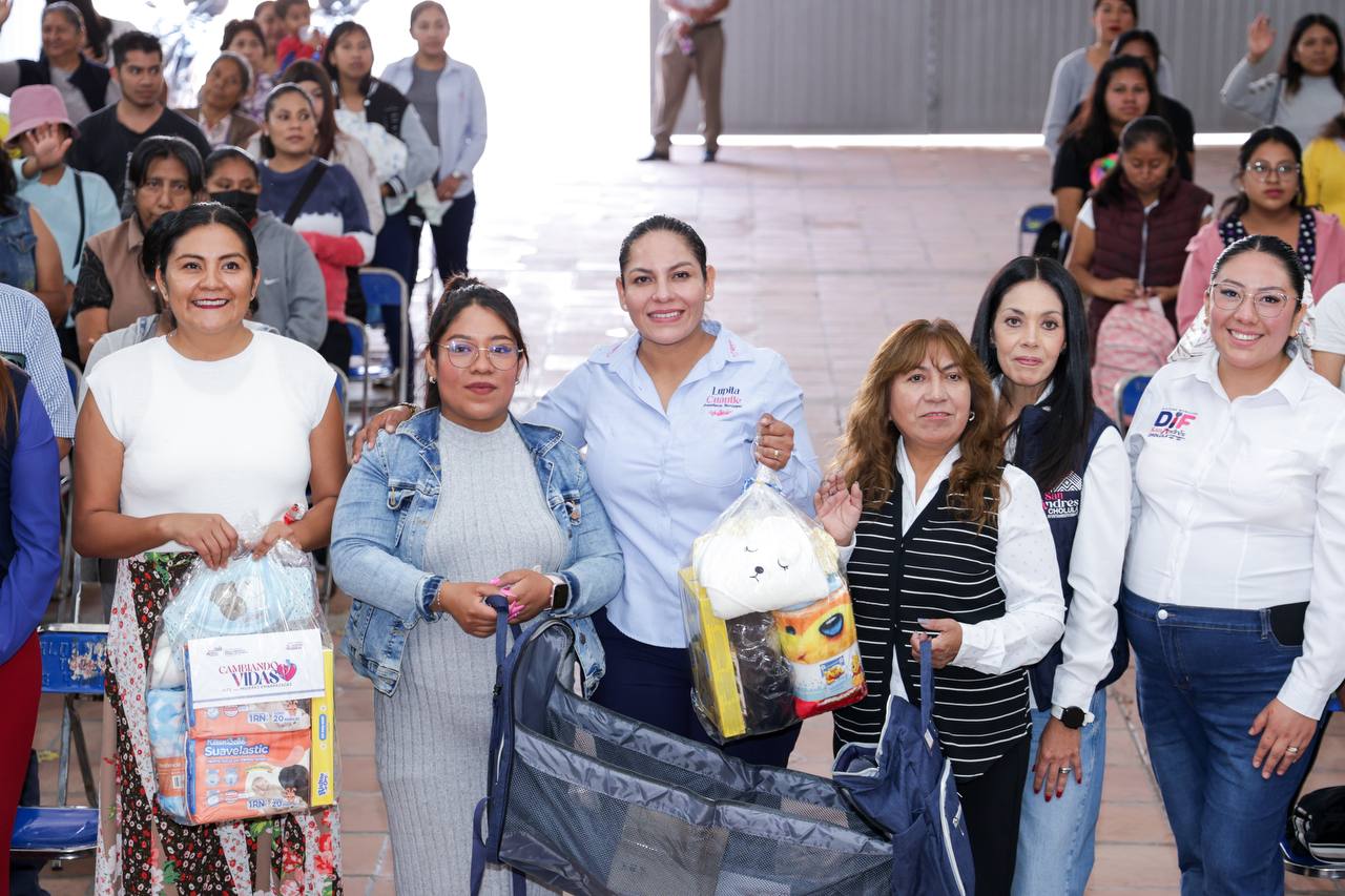 Respalda Lupita Cuautle a futuras mamás con apoyos y talleres