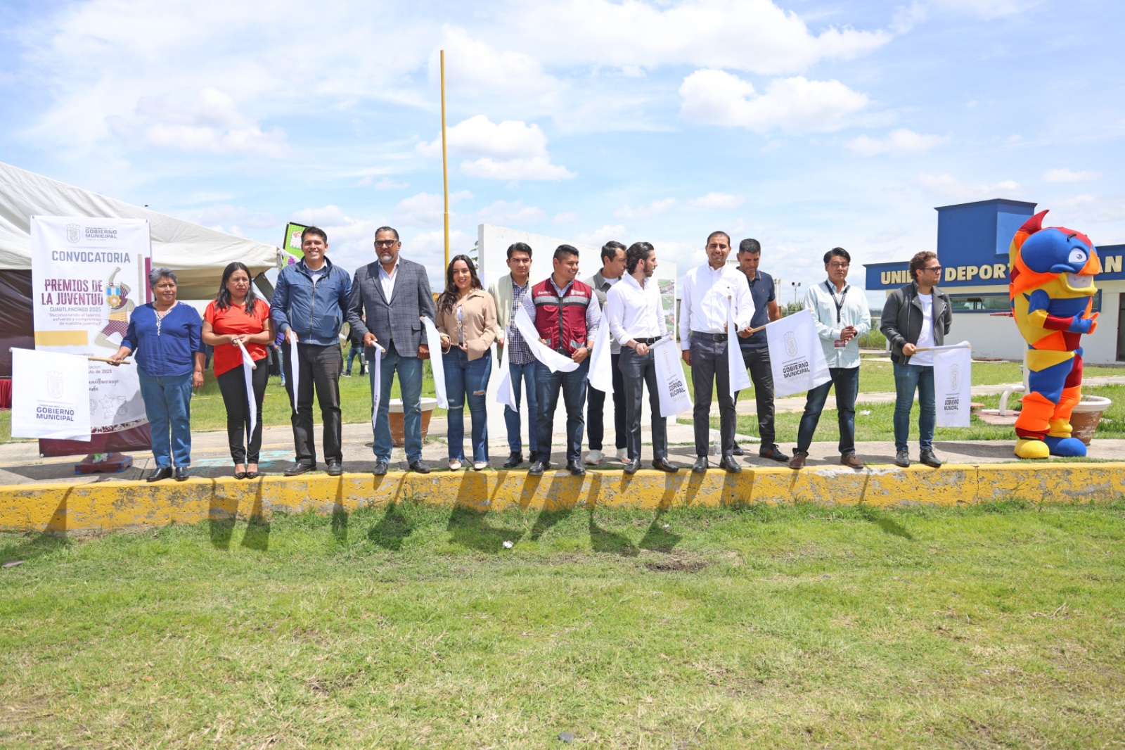 Comunicado oficial Omar Muñoz inicia la rehabilitación del Complejo Deportivo San Juan