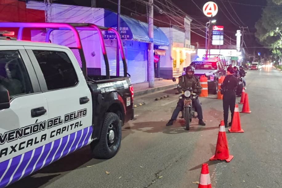 Tlaxcala refuerza operativos para motociclistas y seguridad vial