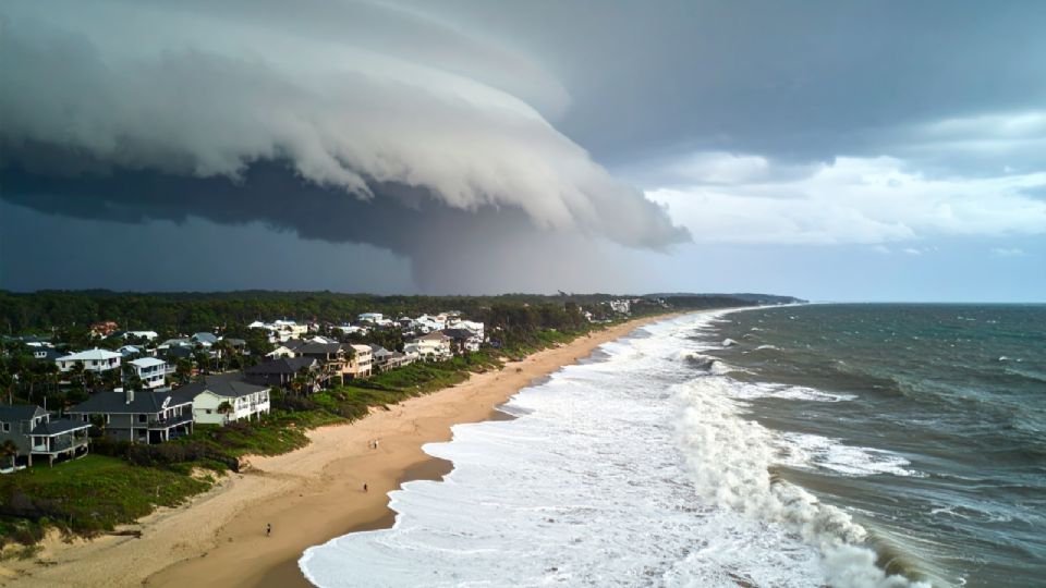 Foto: Cortesía Conagua alerta sobre ciclones y lluvias fuertes en Guerrero, Baja California y más