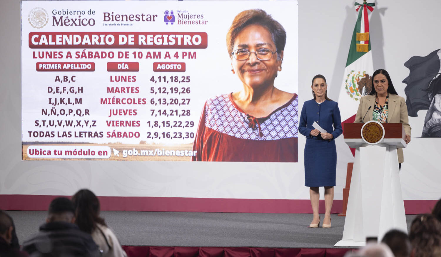 Foto: Cortesía Pensión Mujeres Bienestar beneficiará a más de 3.2 millones en 2025