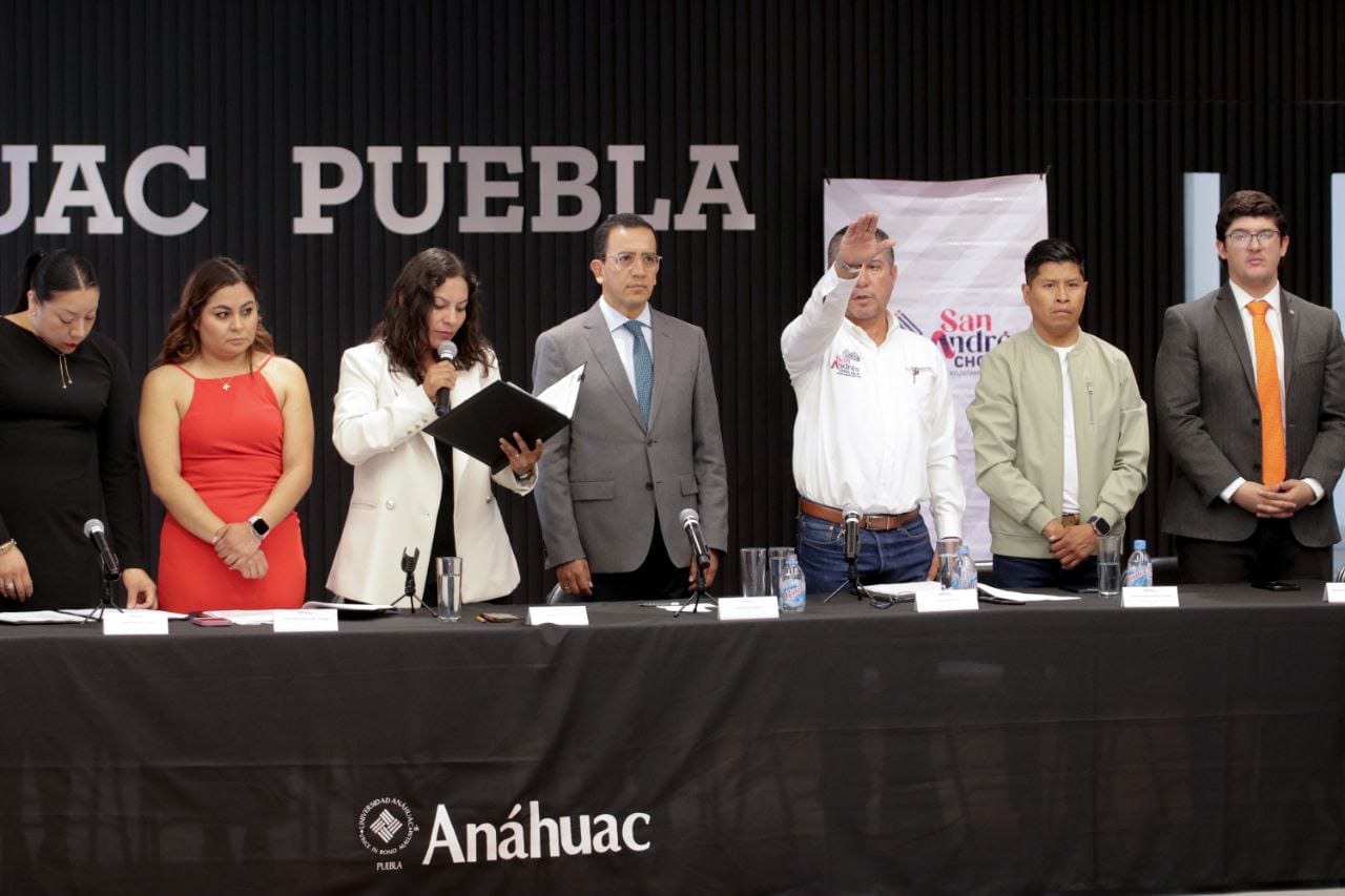 Comunicado oficial Con enfoque participativo se desarrolla infraestructura en San Andrés Cholula