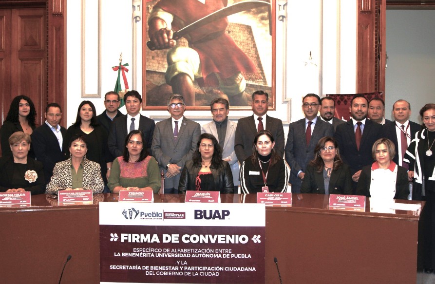 Foto: Cortesía Inicia programa de alfabetización en San Miguel Canoa y Totimehuacan