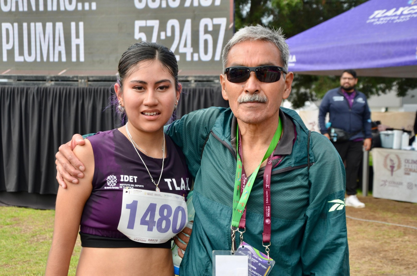 Nissi Bautista gana oro y rompe su récord en los 800m planos CONADE 2025