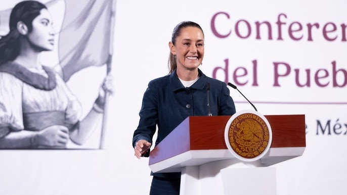 Foto: Cortesía Sheinbaum habla de tsunami, migrantes, PIB y trenes en la mañanera