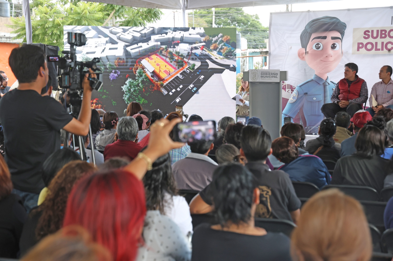 Comunicado oficial Inicia Omar Muñoz construcción de subcomandancia en Sanctorum