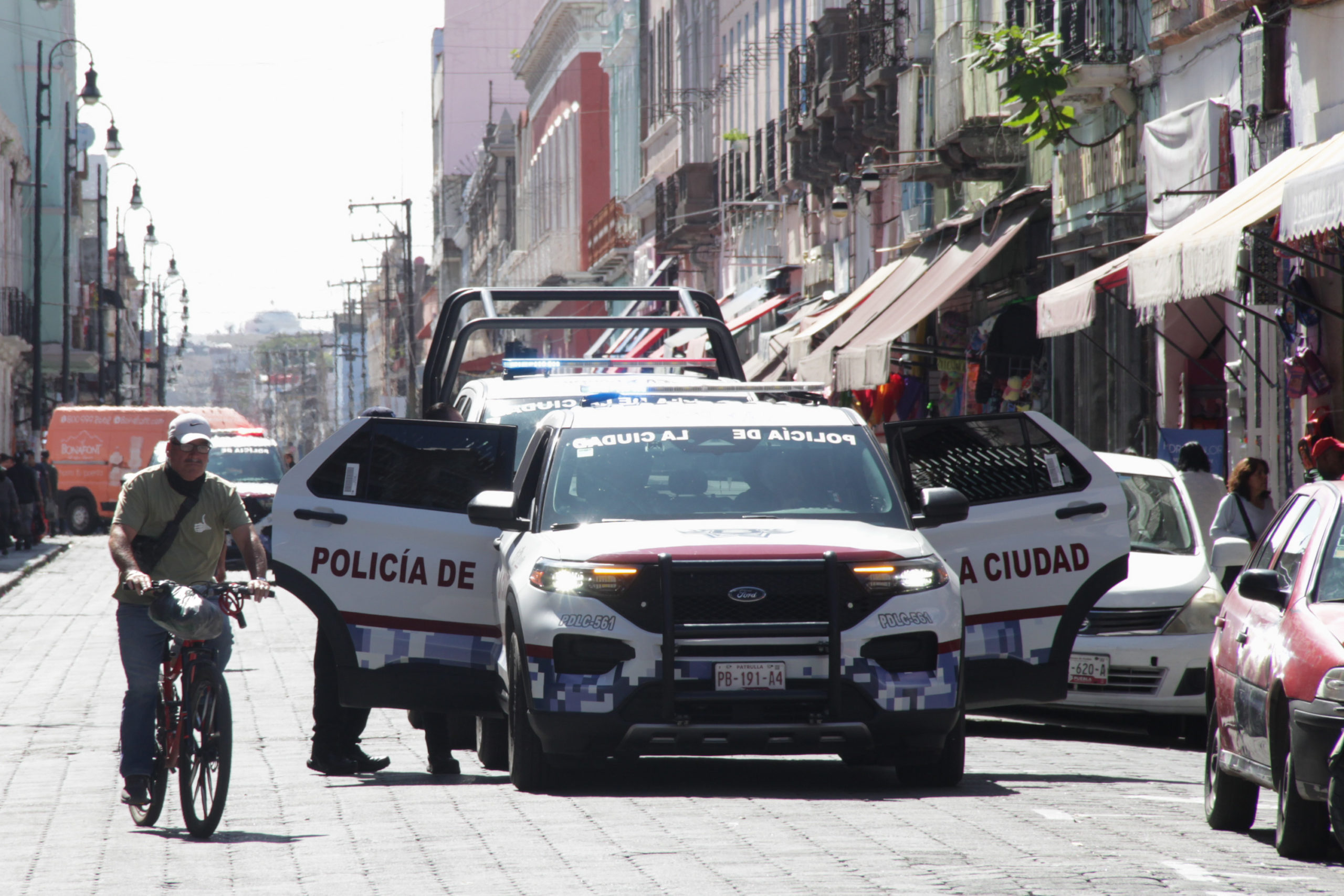 Foto: Cortesía Operativo contra ambulantes deja lesionados en el Centro Histórico de Puebla
