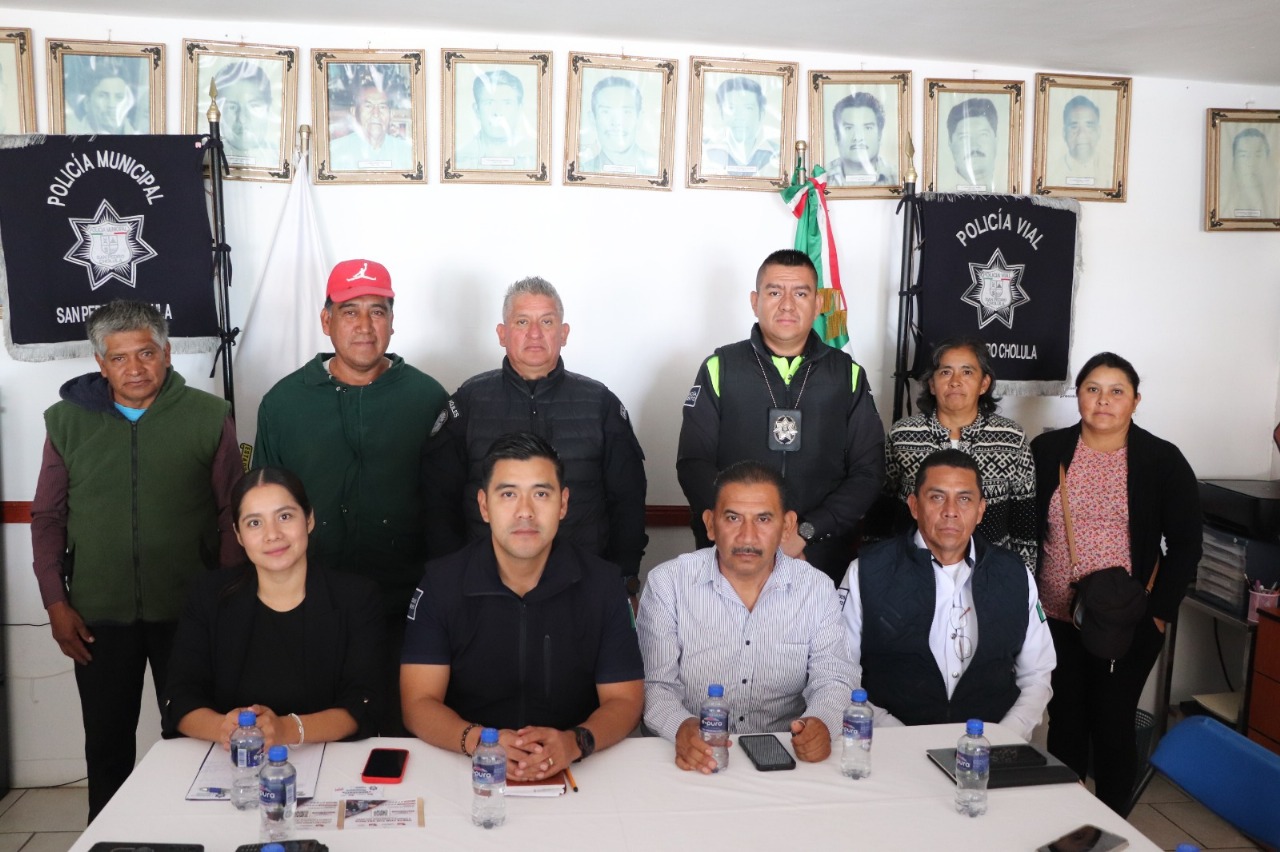 Comunicado oficial Coordinación, Denuncia y más Vigilancia: Ejes acordados en Mesa de Seguridad en San Cosme Texintla