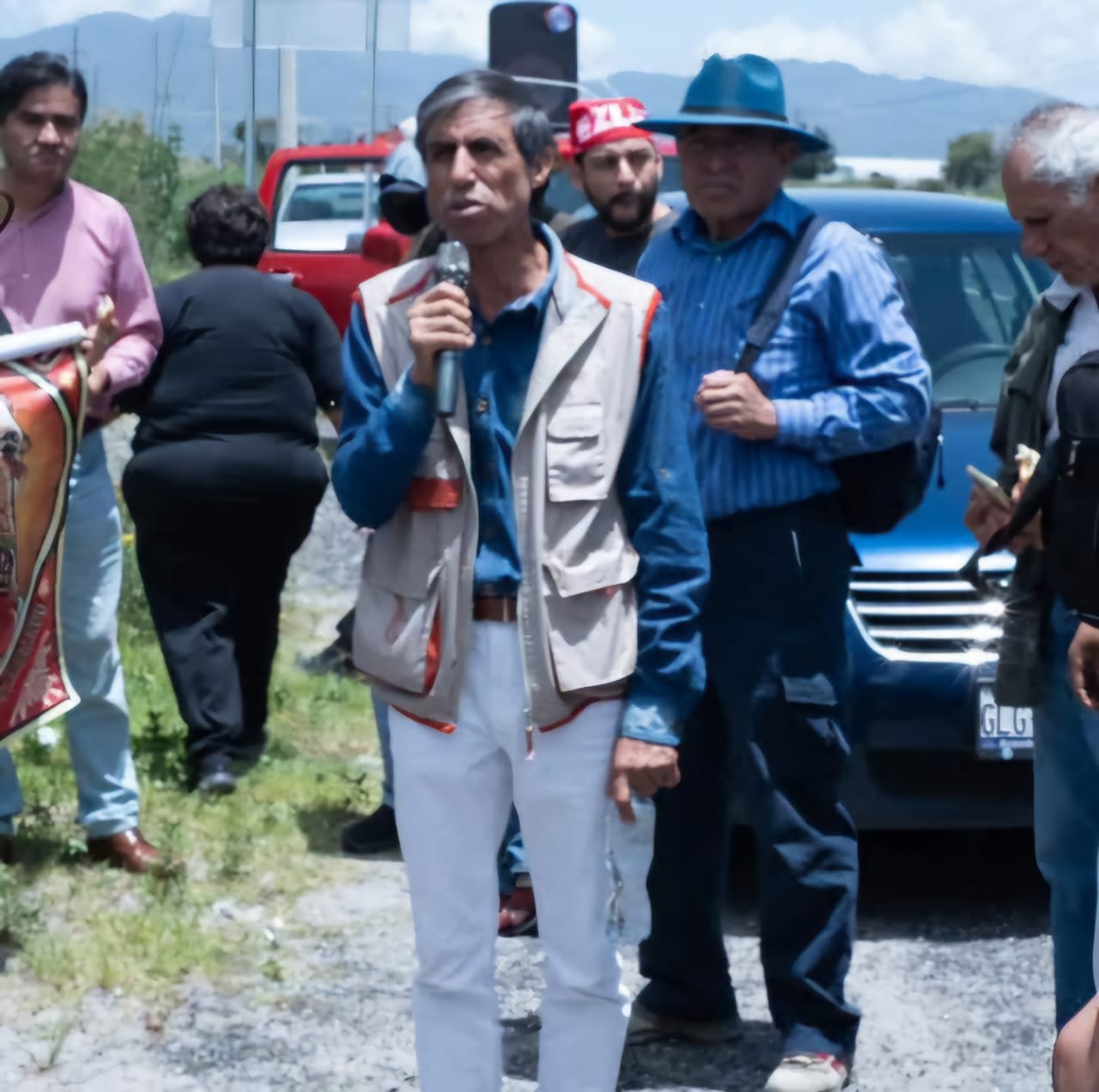 Por: Cortesía Lula Pineda Trasladan al activista Renato Romero Camacho al Cereso de San Pedro Cholula tras audiencia judicial