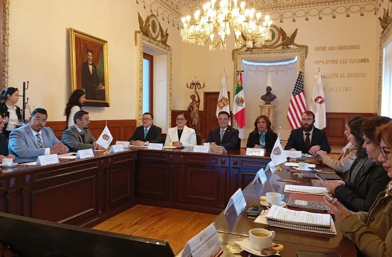 Foto: Cortesía Puebla participa en la Séptima Reunión Binacional de Adopciones